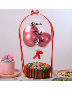 Hot Air Balloon Birthday Cake