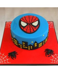 Spider Face Cake
