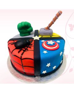 Avenger Cake 4 in 1