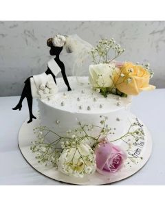 Girl Floral Cake