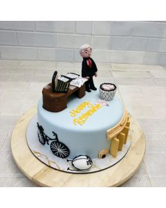 Retirement Theme Cake
