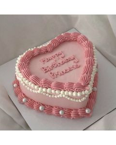 Sugar Free Beautiful Heart Cake