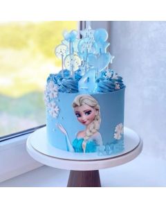 Sugar Free Frozen Theme Cake