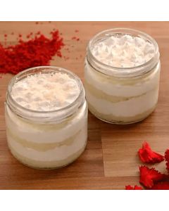 Sugar Free Vanilla Jar Cake - Set of 2