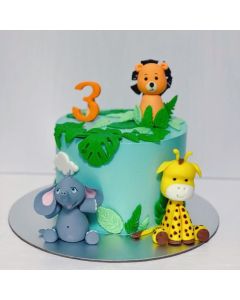 Lion Jungle Cake