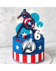 Captain America Cake