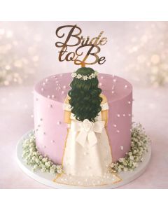 Bride To Be Designer Celebration Cake
