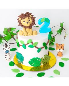 Jungle theme Cake-5.5