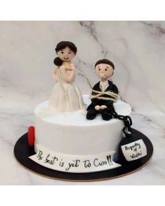 Bachelor Party Celebration Cake