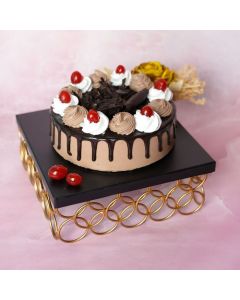 Sugar Free, Whole Wheat Black Forest Cake
