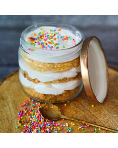 Sugar Free Vanilla Jar Cake