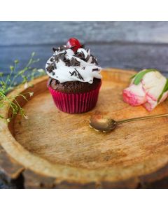 Gluten Free Black Forest Cupcake