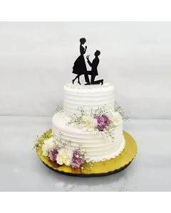 Romantic Wedding Cake Design