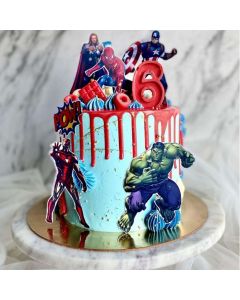Avenger Hero Cakes