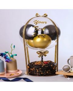 Truffle Hot Air Balloon Cake