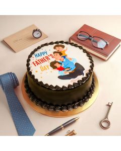Father’s Day sugar free chocolate cake
