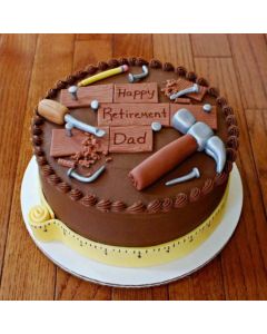 Retirement Chocolate Cake