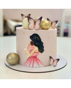 Forever Love for Mom Cake 