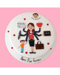 Super Mom Surprise Cake 