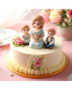 Mom’s Precious Moments Cake