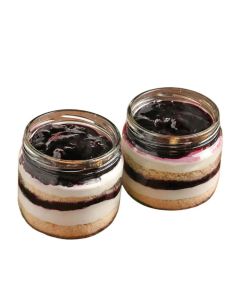 Gluten Free Blueberry Jar Cake