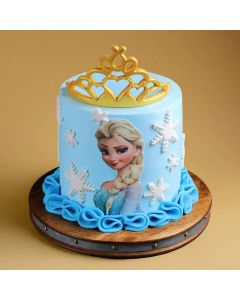 Sugar Free Frozen Theme Cake