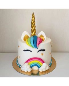 Rainbow Unicorn Fantasy Cake