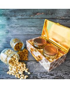 Dry Fruit Gift  Jar Hamper[2 pcs]