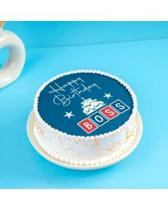 Boss Photo Cake