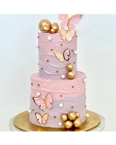 Butter Fly Theme Cake