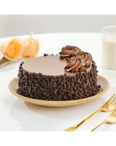 Sugar Free Whole Wheat Choco-Chip Cake