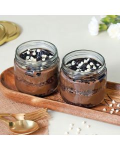 Sugar Free Choco-chip Jar Cake - Set of 2