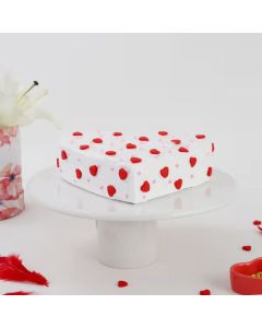 Gluten Free Pineapple Heart Cake