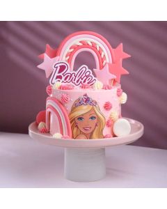Royal Barbie Princess Theme Cake