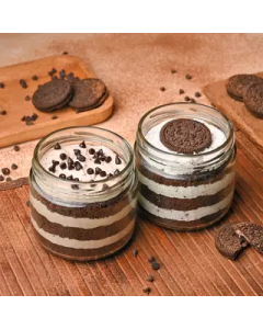 Gluten Free Chocolate Nut Jar Cake