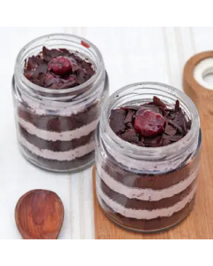 Gluten Free Black Forest Jar Cake