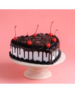 Gluten Free Black Forest Heart Cake