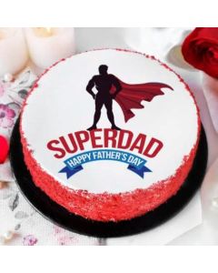 Super Dad Red Velvet Cake