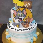 Two Tier Micky Mouse Cake