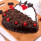 Heart Black Forest Cake