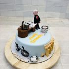 Retirement Theme Cake