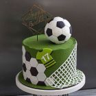 Football Theme Chocolate Cake - 1 Kg