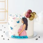 Elegant Baby Shower Cake
