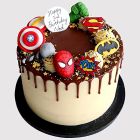 Avenger Theme Cake