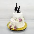 Romantic Wedding Cake Design