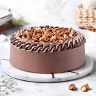 Sugar Free Walnut Brownie Cake