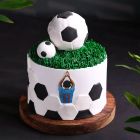 Delicious Butterscotch Football Cake - 1 Kg