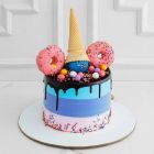 Beautiful Rainbow Theme Cake