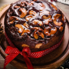 Sugar Free Cashew Plum Cake