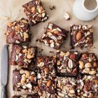 Rich and Fudgy Sugar Free Brownies with Dry Fruits